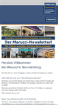 Mobile Screenshot of marucci-markisen.de